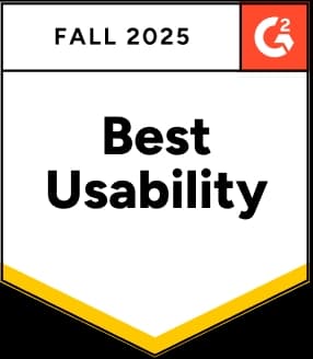 G2 Fall 2025 — Best Usability